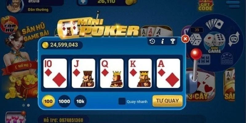 Tìm hiểu đôi nét về Mini Poker